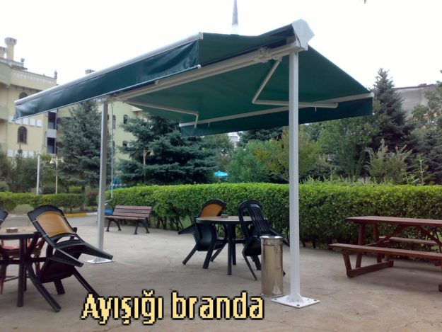 Çift Mafsallı Açılır Tente